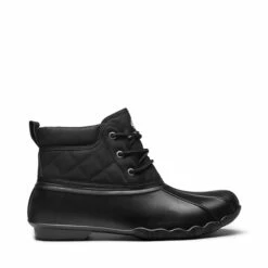 Waterproof Ankle Snow Boots BLACK -DREAM PAIRS Sales 0220 BLACK 6