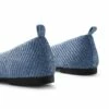 Women's Knitted Square Toe Flats DENIM BLUE -DREAM PAIRS Sales 0235 蓝6.1