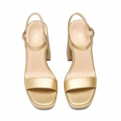Platform Chunky High Heel Sandals GOLD -DREAM PAIRS Sales 0238 GOLD 5