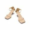 Square-Toe One Strap Kitten Heel Sandals NUDE-PU -DREAM PAIRS Sales 0246 SDHS2426W nude 02