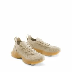 Breathable Knitted Rhinestone Platform Sneakers BLUSH MULTI -DREAM PAIRS Sales 0248 Blush Multi 5