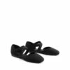 Sustainable Criss Cross Knit Ballet Flats BLACK-ECO 1 Sustainable Criss Cross Knit Ballet Flats BLACK-ECO -DREAM PAIRS Sales 0249 BLACK5