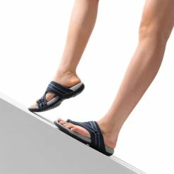 Beach Thong Slide Sandals NAVY -DREAM PAIRS Sales 0304 NAVY7