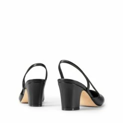 Ankle Strap Slingback Cap Toe Pumps BLACK -DREAM PAIRS Sales 0317 BLACK3