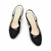 Ankle Strap Slingback Cap Toe Pumps BLACK 2 Ankle Strap Slingback Cap Toe Pumps BLACK -DREAM PAIRS Sales 0317 BLACK5
