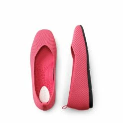 Machine Washable Arch Support Flats RED -DREAM PAIRS Sales 0322 RED2