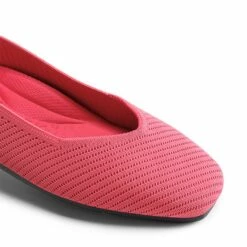 Machine Washable Arch Support Flats RED -DREAM PAIRS Sales 0322 RED4