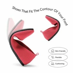 Machine Washable Arch Support Flats RED -DREAM PAIRS Sales 0322 RED6