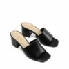 Square Toe Casual Chunky Heel Sandals BLACK-PU -DREAM PAIRS Sales 0332 BLACK PU 3
