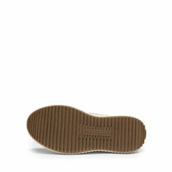 ARCH Tweed-Effect Platform Fashion Sneakers SANDSTONE-KNIT -DREAM PAIRS Sales 0334 SANDSTONE KNIT4