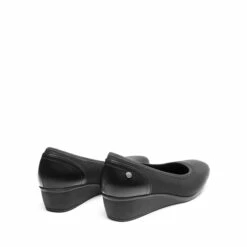 Square Toe Wedge Dress Pumps BLACK-LYCRA 11 Square Toe Wedge Dress Pumps BLACK-LYCRA -DREAM PAIRS Sales 0340 BLACK LYCRA 4