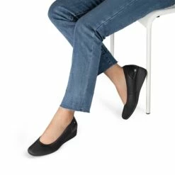 Square Toe Wedge Dress Pumps BLACK-LYCRA