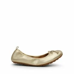 Foldable Bowknot Lightweight Flats GOLD -DREAM PAIRS Sales 0352 GOLD2