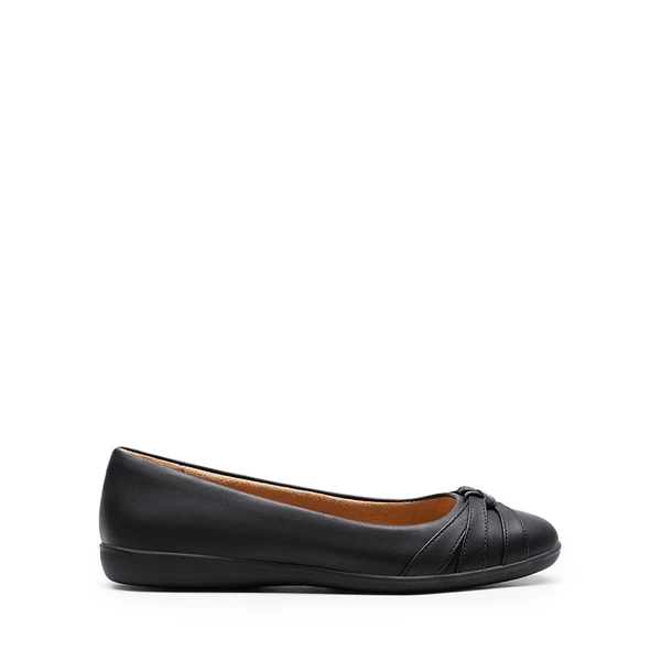 Comfortable Round-toe Flats BLACK 3 Comfortable Round-toe Flats BLACK
