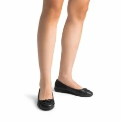 Comfortable Round-toe Flats BLACK 12 Comfortable Round-toe Flats BLACK -DREAM PAIRS Sales 0357 BLACK8