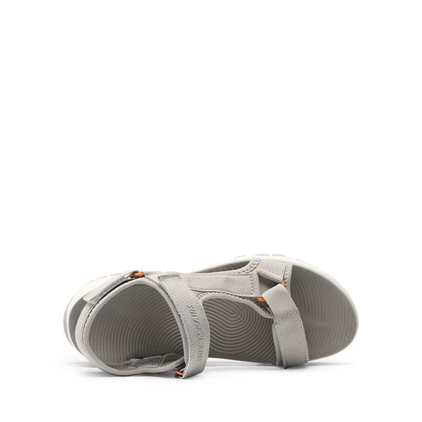 Hook And Loop Straps Walking Water Sandals LIGHT COFFEE 7 Hook And Loop Straps Walking Water Sandals LIGHT COFFEE - Image 5