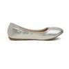 Classic Ballet Flats Shoes SILVER PU -DREAM PAIRS Sales 0604 1
