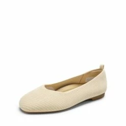 Wide-Toe Knit Flats APRICOT -DREAM PAIRS Sales 0605 APRICOT1