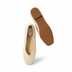 Wide-Toe Knit Flats APRICOT -DREAM PAIRS Sales 0605 APRICOT4