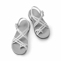 Arch Support Elastic Strap Athletic Sandals LIGHT GREY -DREAM PAIRS Sales 0614 LIGHT GREY5