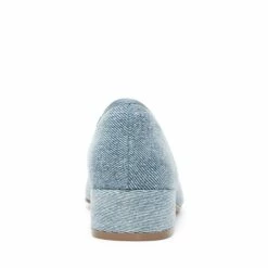 Bow Ballet Pumps DENIM BLUE BLACK 13 Bow Ballet Pumps DENIM BLUE BLACK -DREAM PAIRS Sales 0626 DENIM20BLUE3