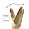 Comfortable Kitten Heels With Bow BEIGE 2 Comfortable Kitten Heels With Bow BEIGE -DREAM PAIRS Sales 0633 BEIGE 3