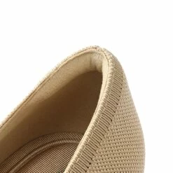 Comfortable Kitten Heels With Bow BEIGE 14 Comfortable Kitten Heels With Bow BEIGE -DREAM PAIRS Sales 0633 BEIGE 5