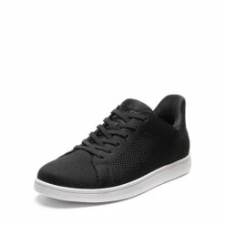 Water-Resistant Slip-On Knit Sneakers BLACK -DREAM PAIRS Sales 0638 BLACK1