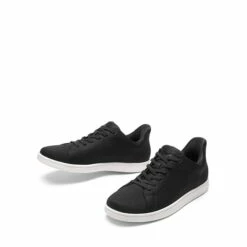 Water-Resistant Slip-On Knit Sneakers BLACK -DREAM PAIRS Sales 0638 BLACK2