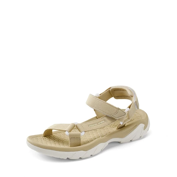 Quick Drying Summer Beach Flat Sandals BEIGE 7 Quick Drying Summer Beach Flat Sandals BEIGE - Image 5