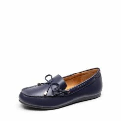 Arch Support Bowknot Loafers NAVY 14 Arch Support Bowknot Loafers NAVY -DREAM PAIRS Sales 0641 NAVY1