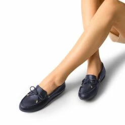 Arch Support Bowknot Loafers NAVY 15 Arch Support Bowknot Loafers NAVY -DREAM PAIRS Sales 0642 NAVY7