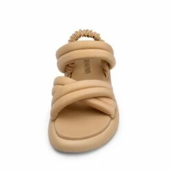 [Wonder Cloud] Artemis Strappy Cross Strap Flat Sandals NUDE