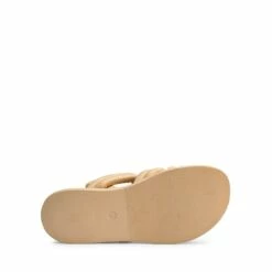 [Wonder Cloud] Artemis Strappy Cross Strap Flat Sandals NUDE -DREAM PAIRS Sales 0647 nude4