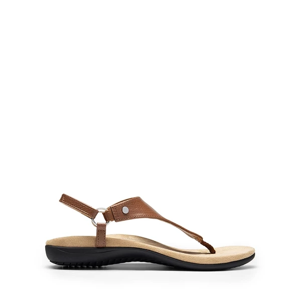 Arch Support Flat Thong Sandals BROWN 5 Arch Support Flat Thong Sandals BROWN - Image 3
