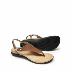 Arch Support Flat Thong Sandals BROWN 19 Arch Support Flat Thong Sandals BROWN -DREAM PAIRS Sales 0651 BROWN4