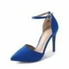 Pointed Toe Stiletto High Heel Pumps ROYAL BLUE -DREAM PAIRS Sales 0700 Royal Blue 1