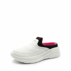 Slip On Knit Platform Walking Shoes WHITE -DREAM PAIRS Sales 0709 WHITE1