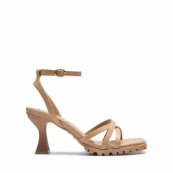Non-Slip Square Toe Strappy Sandals NUDE -DREAM PAIRS Sales 0712 NUDE2