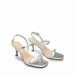 Ankle Strap Square-Toe Strappy Sandals SILVER -DREAM PAIRS Sales 0717 SILVER3