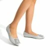 Rhinestone Square Buckle Flats SILVER-GLITTER -DREAM PAIRS Sales 0726 SILVER GLITTER207