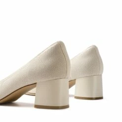 Stylish Block Heel Pumps APRICOT -DREAM PAIRS Sales 0733 BEIGE207