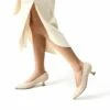 Comfy Low Heel Pumps APRICOT 2 Comfy Low Heel Pumps APRICOT -DREAM PAIRS Sales 0738 APRICOT 1