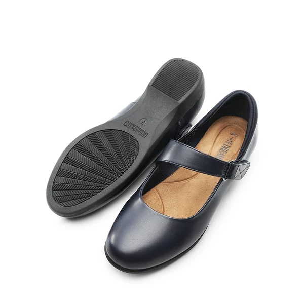 Mary Jane Non-Slip Comfortable Flats NAVY 8 Mary Jane Non-Slip Comfortable Flats NAVY - Image 6
