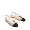 Slingback Cap Toe Flats NUDE 1 Slingback Cap Toe Flats NUDE -DREAM PAIRS Sales 0744 NUDE3