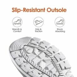 Non-Slip Cozy Outdoor Snow Boots LIGHT GREY