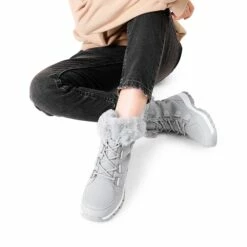 Non-Slip Cozy Outdoor Snow Boots LIGHT GREY -DREAM PAIRS Sales 0758 LIGHT GREY7