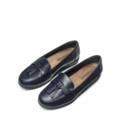 Arch Support Tassel Loafers NAVY -DREAM PAIRS Sales 0758 NAVY 4