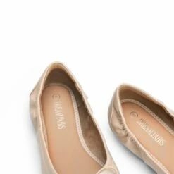 Bowknot Soft Foldable Ballet Flats NUDE -DREAM PAIRS Sales 0803 17