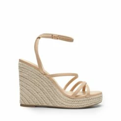 Espadrille Strappy Platform Sandals NUDE -DREAM PAIRS Sales 0806 NUDE2